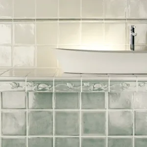 The Traditional Style Grey Green – Rivestimento in Ceramica Craquelé Lucido 15x15 Lage Kosten