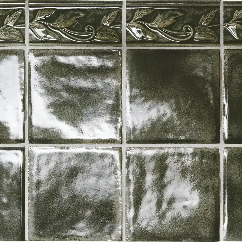 The Traditional Style Basalt – Rivestimento in Ceramica Craquelé Lucido 15x15 Gratis Retour