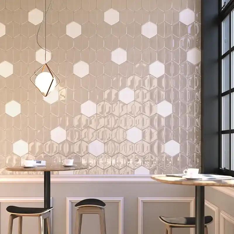 Magnolia Caramel – Rivestimento Ceramico Esagonale Lucido 15x18 Superprijs
