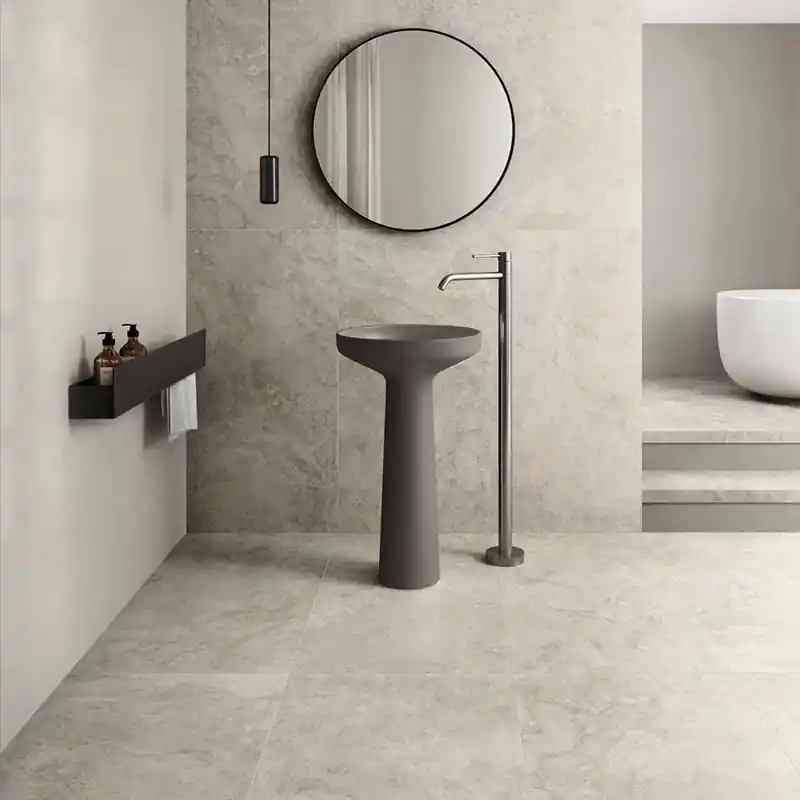 Artifact Dot Ash - Elegante Gres Effetto Pietra Opaco 120x120 Seizoensaanbieding
