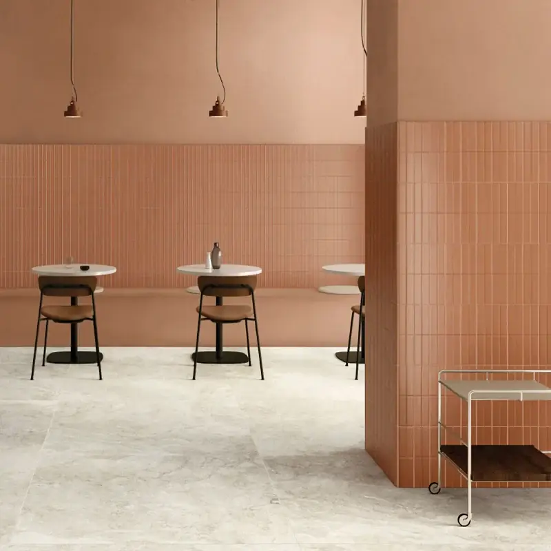 Exclusieve Aanbieding Artifact Bar Copper - Elegante Gres Effetto Mattoncino Opaco 7,5x30
