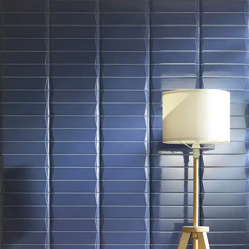 Alleen Vandaag Skema Bright Denim - Rivestimento Effetto Mattoncino Lucido 7,5x30
