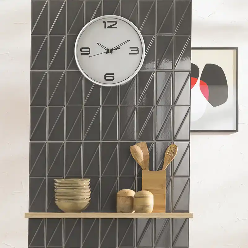 Fabrieksprijs Outfit Brick Charcoal – Effetto Mattoncino Tridimensionale Lucido 7,5x30