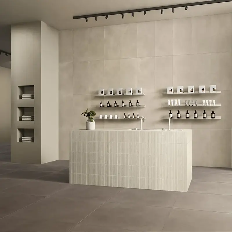Koinè Terra - Gres Porcellanato Effetto Resina 90x90 Hoge Kwaliteit