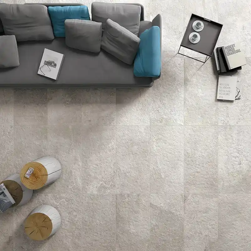 Des Alpes Bianco - Gres Porcellanato Effetto Pietra Naturale 48x97 Alleen Vandaag