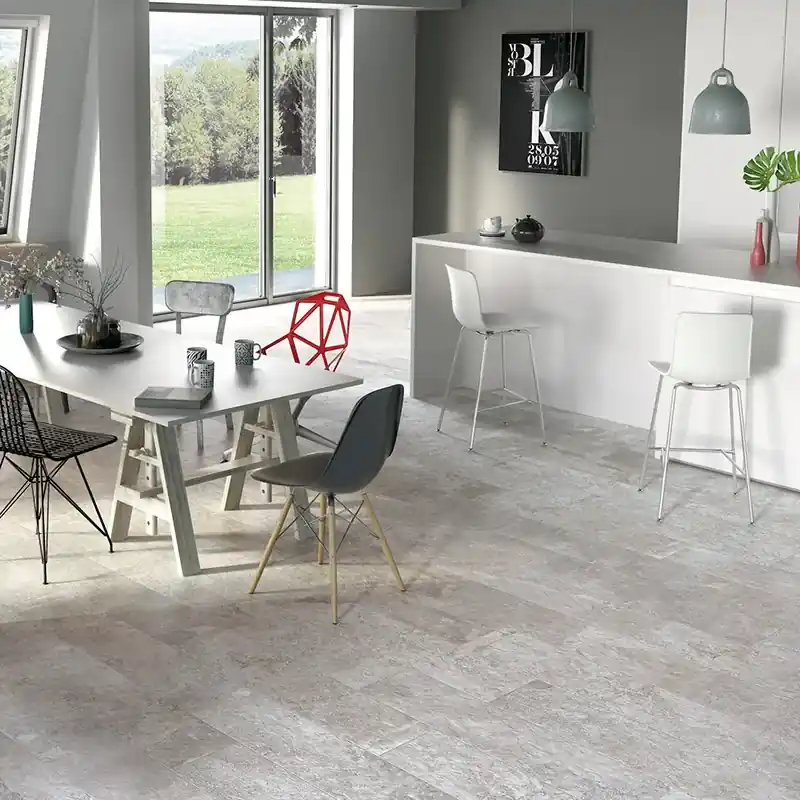 Des Alpes Bianco - Gres Porcellanato Effetto Pietra Naturale 23x97 Tijdelijk Beschikbaar