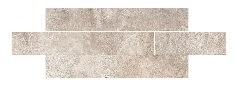 Lage Kosten Des Alpes Beige - Gres Porcellanato Effetto Pietra Naturale 7x23