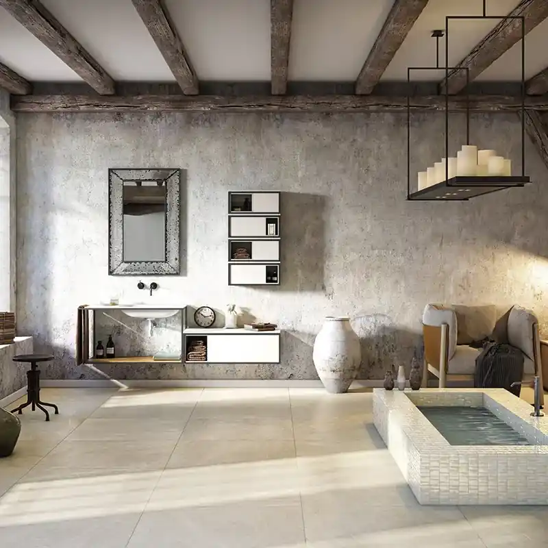 Beste Prijs Nordic Stone Sand - Gres Porcellanato Effetto Pietra Naturale 80x80