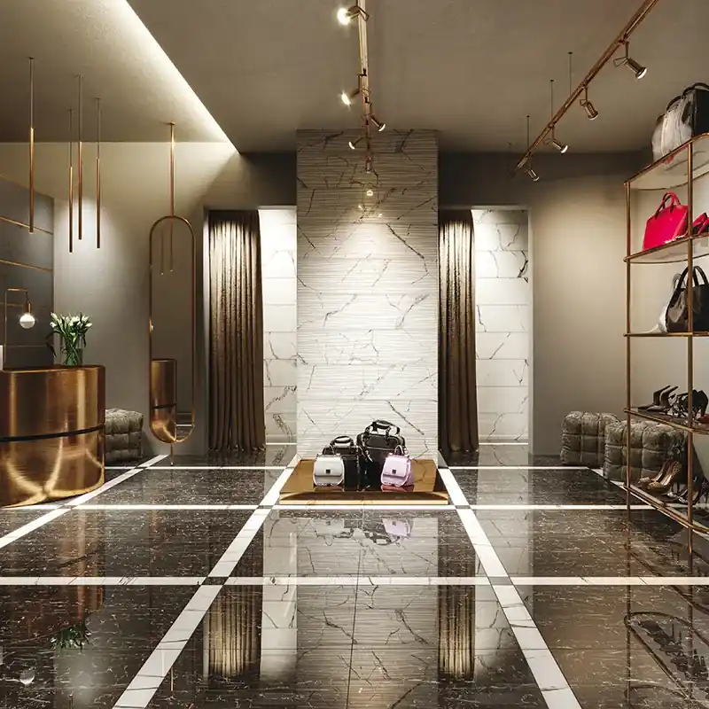 Reverse Miroir - Gres Porcellanato Effetto Marmo Lucido 60x60 Beste Prijs