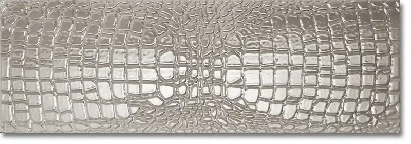 Crocotiles Grey - Gres Effetto Pelle di Coccodrillo 24x72 Gecertificeerd