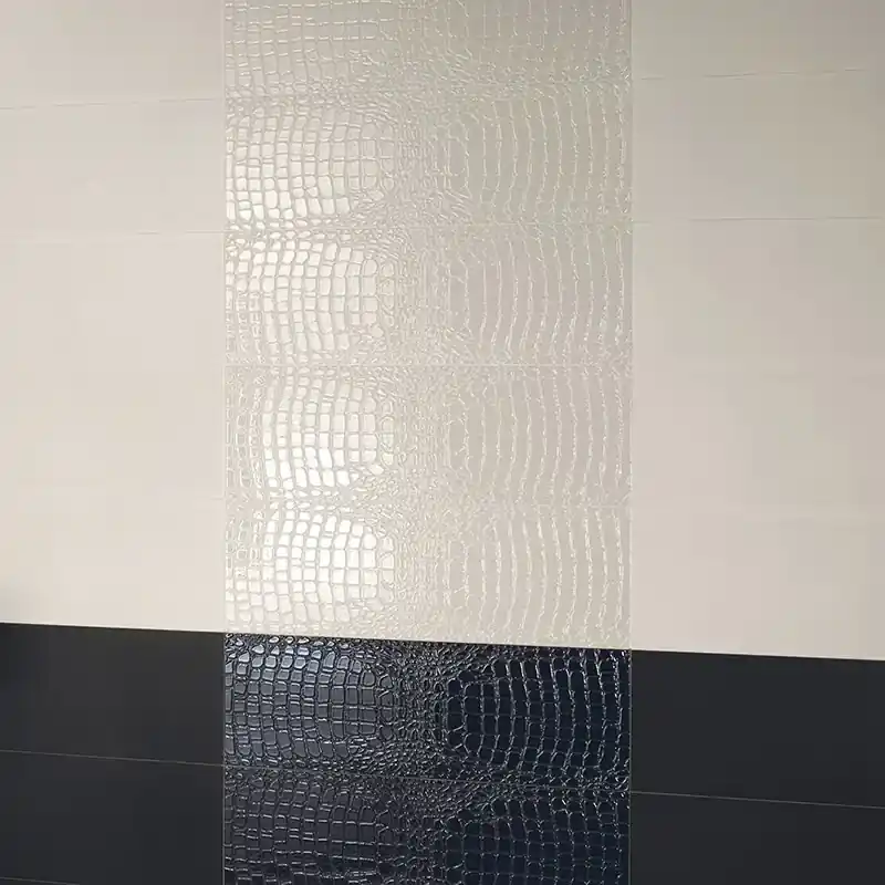 Crocotiles White - Gres Effetto Pelle di Coccodrillo 24x72 Merkproduct