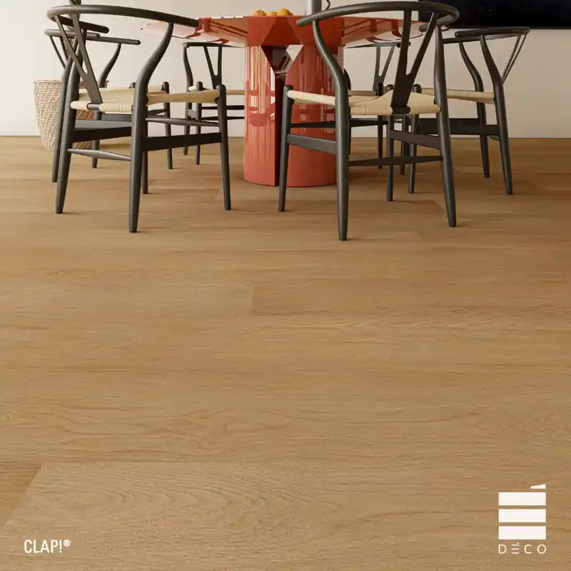 Clap! 3D di Deco Kara - Pavimenti realistici ad incastro effetto legno Must-Have