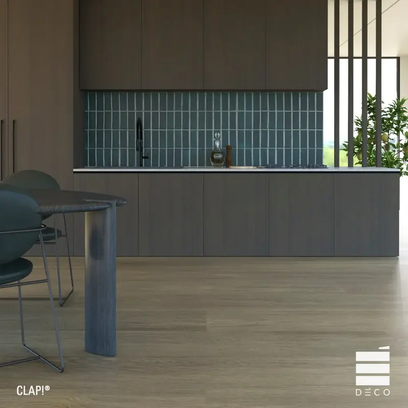 Clap! 3D di Deco Zuma - Pavimenti realistici ad incastro effetto legno Gratis Retour