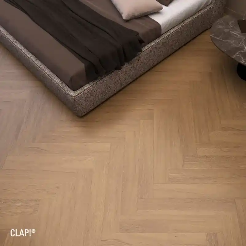 Clap! 3D di Deco Rub spina italiana - Pavimenti ad incastro effetto legno Superprijs