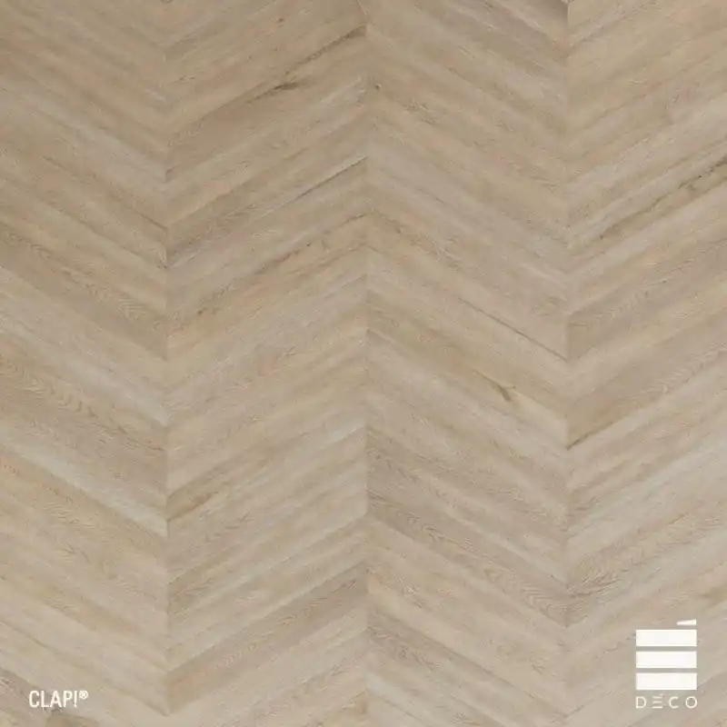 Betaalbaar Clap! 3D di Deco Eureka spina Ungherese - Pavimenti ad incastro effetto legno
