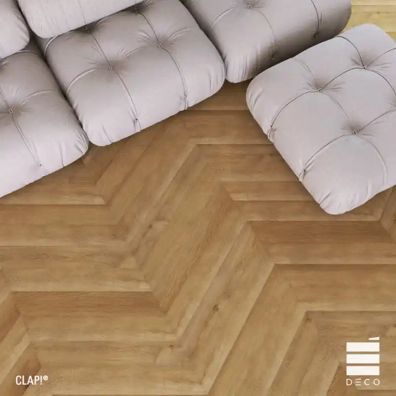 Hoge Kwaliteit Clap! 3D di Deco Takla spina Ungherese - Pavimenti ad incastro effetto legno