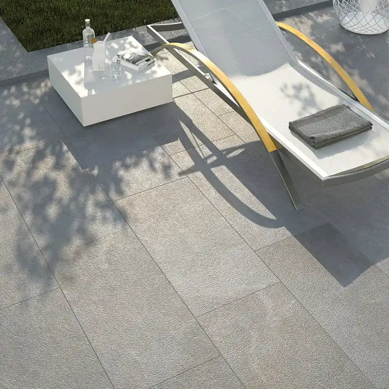 Betaalbaar Amazzonia Dragon Grey Antiscivolo R11 - Gres Effetto Pietra Per Esterni 45x90 Rettificato
