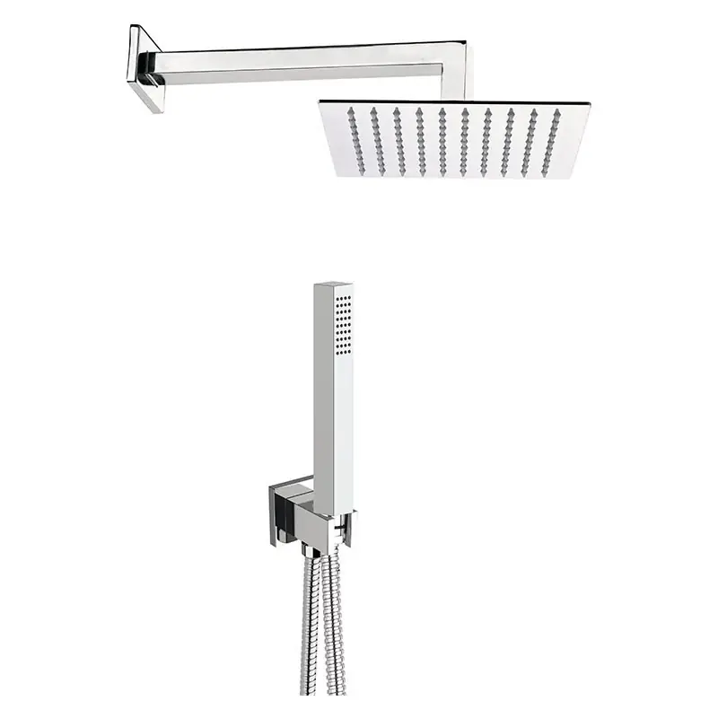 Voordeelprijs Waterfall 9 -Set doccia completo di doccetta e soffione quadro ultrapiatto