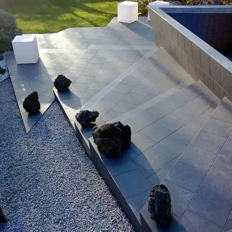 Tijdelijk Beschikbaar Ardesia Nero - Gres Porcellanato Effetto Pietra Naturale 30x30