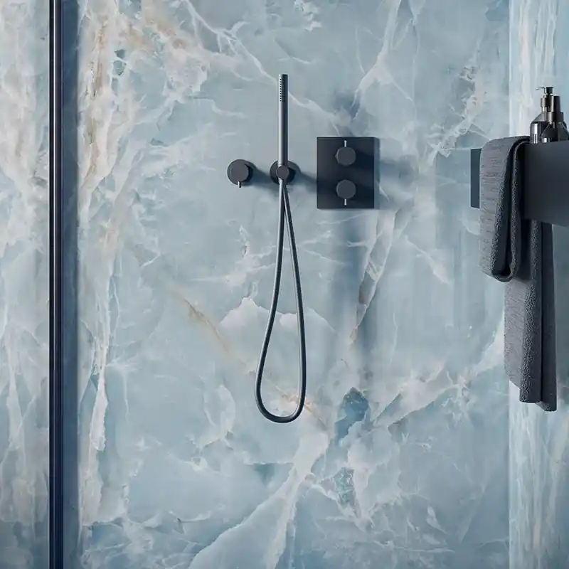 Nieuw Alabastri Blue Lux - Gres Effetto Marmo Lucido 60x120 Rettificato
