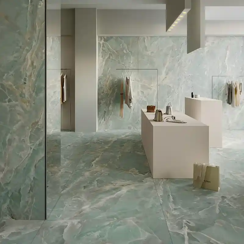 Beperkte Voorraad Alabastri Green Smooth - Gres Effetto Marmo Vellutato 120x120 Rettificato
