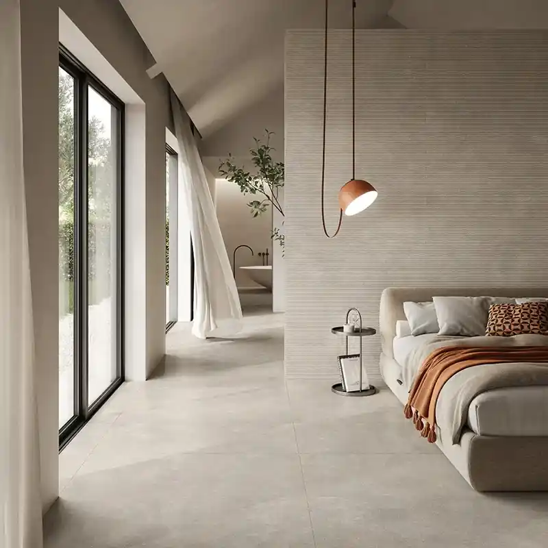 Concept Greige Satin - Gres Effetto Cemento Vellutato 120x120 Rettificato Superprijs