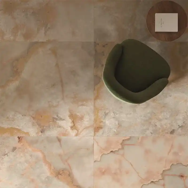 Onici Arancio Matt - Gres Effetto Onice Opaco 120x120 SP. 6 mm Rettificato Koop Online