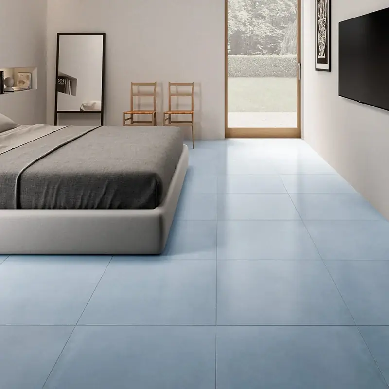 R-Evolution Azure - Gres Effetto Cemento 60x60 Rettificato Finale Uitverkoop
