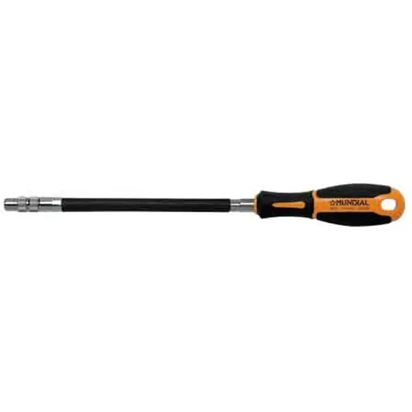 "GIRAVITE FLESSIBILE CON PORTAINSERTI 1/4"" MUNDIAL 190 mm" Uitverkoop
