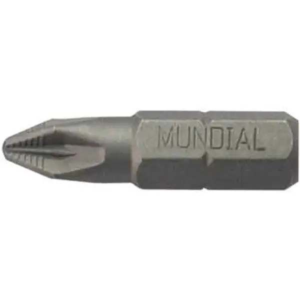 "INSERTO CROCE ‘POZIDRIV‘ MUNDIAL 1/4"" PZ 1 Q.TA 12" Shop Nu