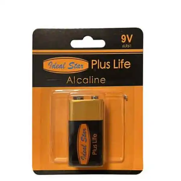 Bestel Nu "PILE ALCALINE ""PLUS LIFE"" TRANSISTOR CARDINALE Blister 1 pezzo"