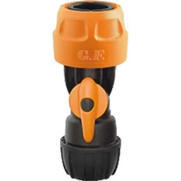 "RACCORDO PORTAGOMMA RAPIDO G.F. CON RUBINETTO 1/2"" - 5/8" Gratis Retour