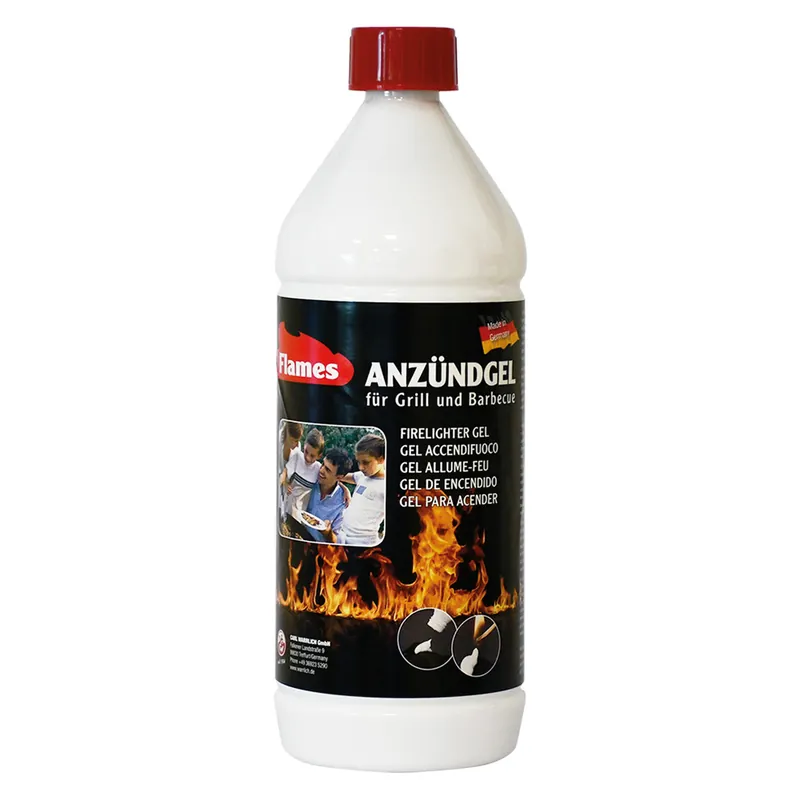 ACCENDIFUOCO GEL FLAMES ML 1000 Q.TA 12 Beste Prijs