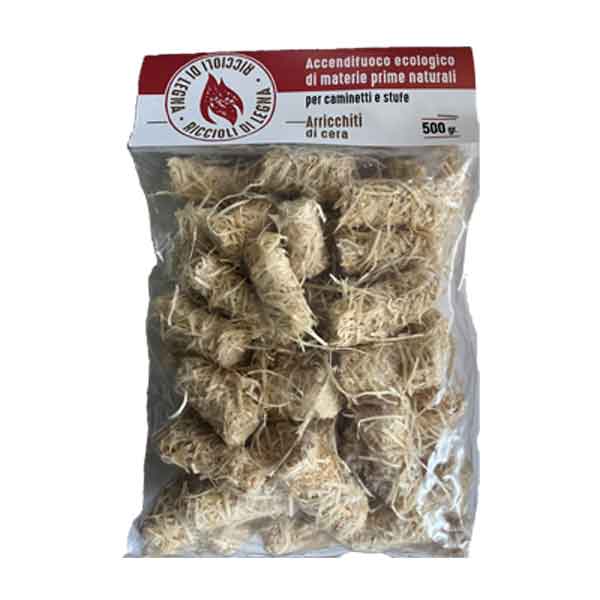 ACCENDIFUOCO IN RICCIOLI 500 gr Beste Prijs
