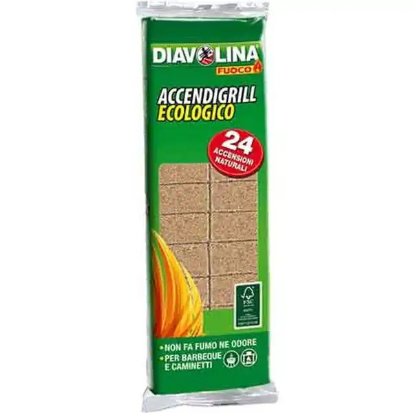 Exclusieve Aanbieding ACCENDIGRILL ECOLOGICO ‘DIAVOLINA‘ 24 cubi Q.TA 24