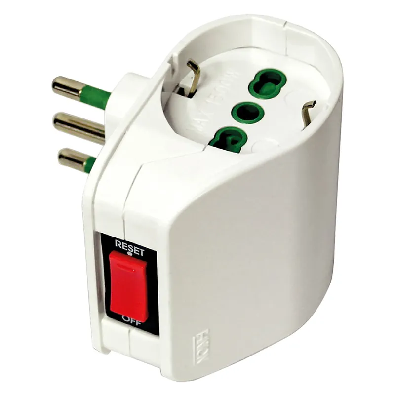 ADATTATORE DOPPIO CON LIMITATORE TERMICO 87310 Direct Verzonden