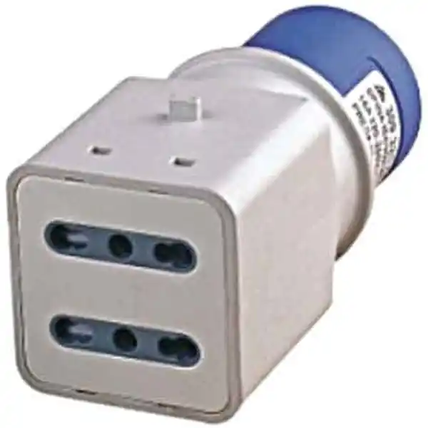 Veilige Betaling ADATTATORE INDUSTRIALE OR Spina 2P+T 16A 220V CEE - P. 2P+T 10/16A 250V
