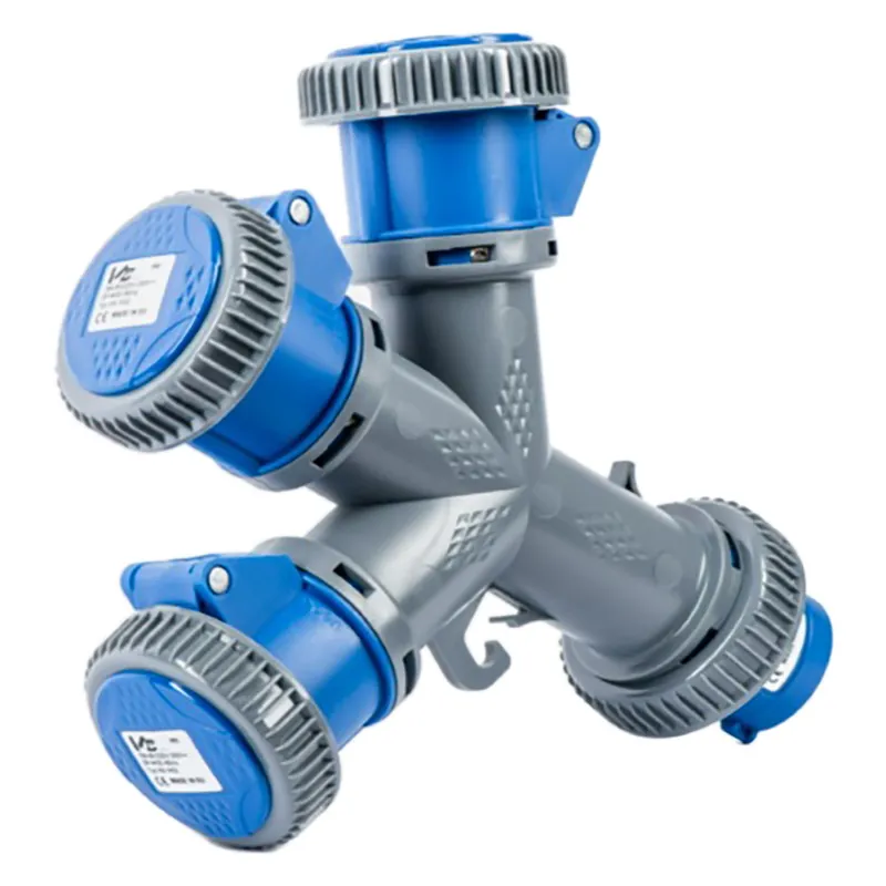 ADATTATORE INDUSTRIALE TRIPLO 230V Premium