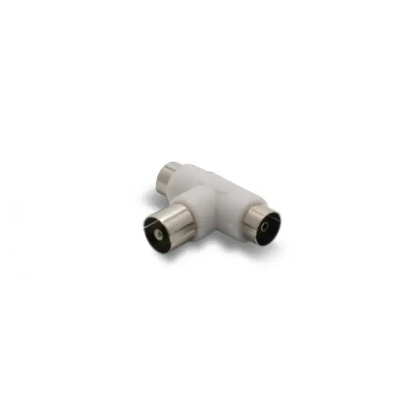 ADATTATORE PARTITORE TV A T 1 spina / 2 prese - blister Q.TA 6 Gecertificeerd