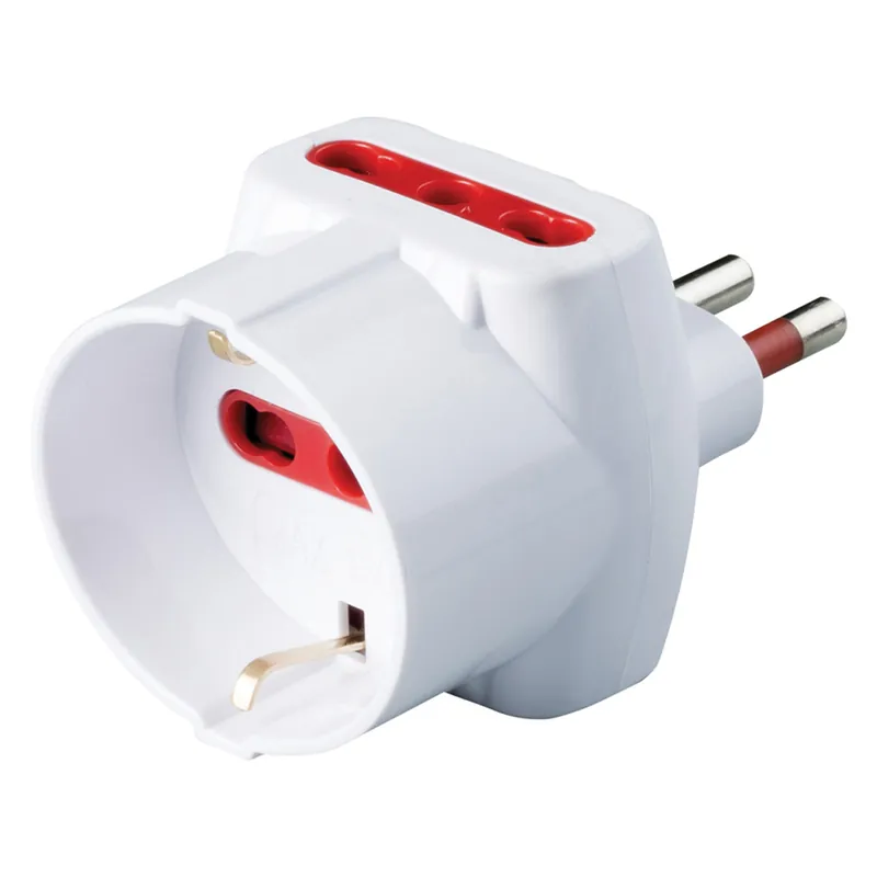 ADATTATORE TRIPLO CON PROTEZIONE SOVRACCARICO 78045 T Rechtstreeks Van De Fabrikant