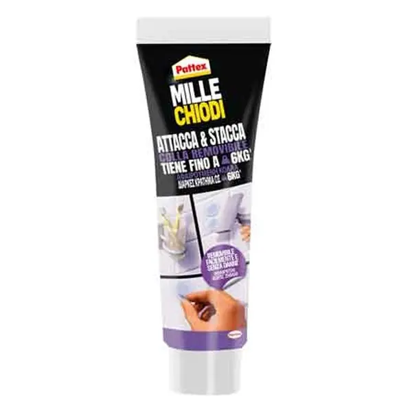 ADESIVO DI MONTAGGIO ‘MILLECHIODI ATTACCA & STACCA‘ 44 gr - Colore Trasparente Gereduceerde Prijs
