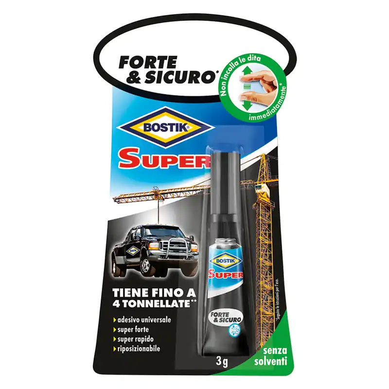 Beperkt Aanbod ADESIVO ISTANTANEO FORTE E SICURO gr. 3 Q.TA 12