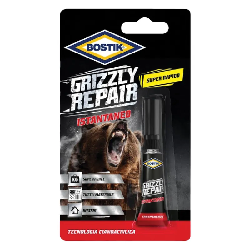 Veilige Betaling ADESIVO ISTANTANEO GRIZZLY REPAIR gr. 3 Q.TA 12