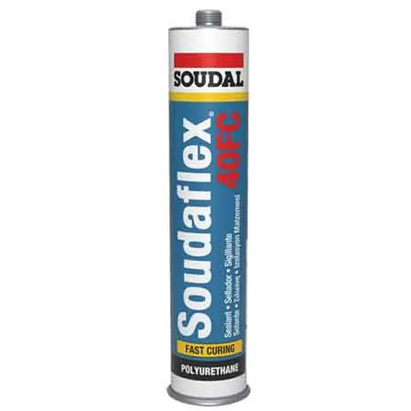 Veilige Betaling ADESIVO SIGILLANTE POLIURETANICO ‘SOUDAFLEX 40FC‘ SOUDAL 300 ml - Grigio