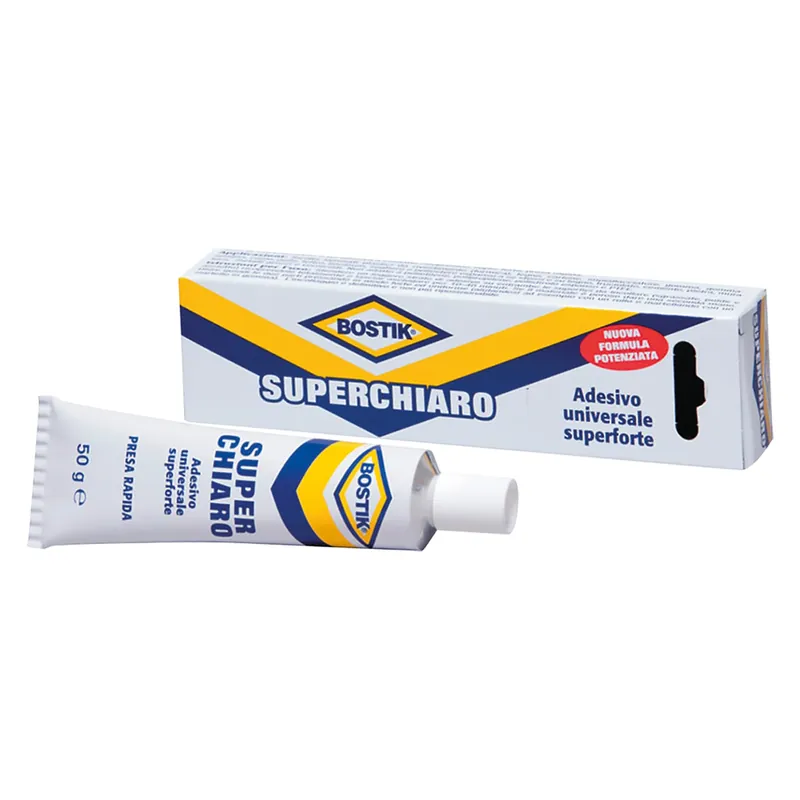 ADESIVO SUPERCHIARO gr. 50 Lage Prijs