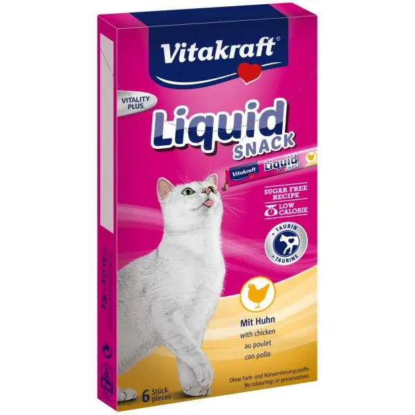 Hete Deal ALIMENTO PER GATTI LIQUID SNACK gusto pollo - gr. 90 (6 snack)