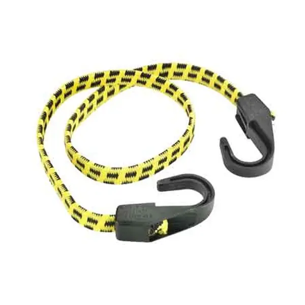 ALLACCIABAGAGLI PIATTO C/GANCIO IN PLASTICA 150 cm - Confezione 2 pezzi Speciale Aanbieding
