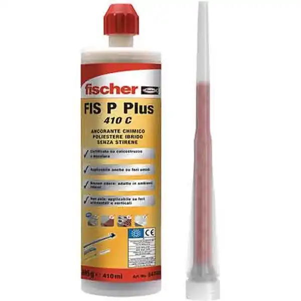Premium ANCORANTE CHIMICO ‘FIS P PLUS 410 C‘ FISCHER 410 ml