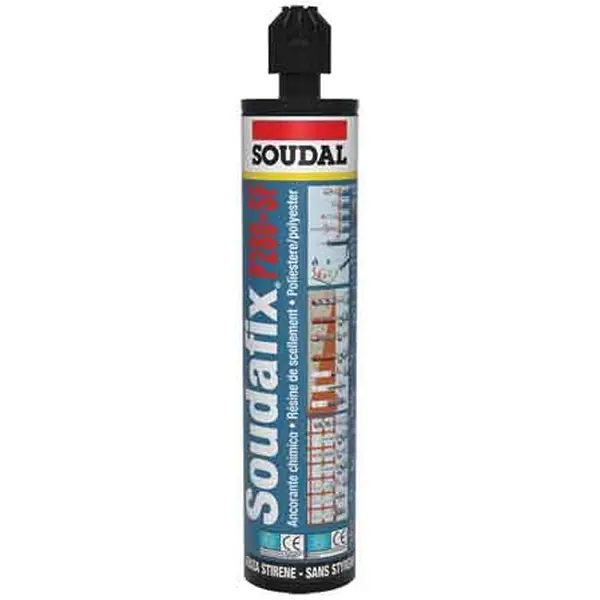 ANCORANTE CHIMICO ‘SOUDAFIX P280-SF‘ SOUDAL 300 ml - Grigio Veilige Betaling