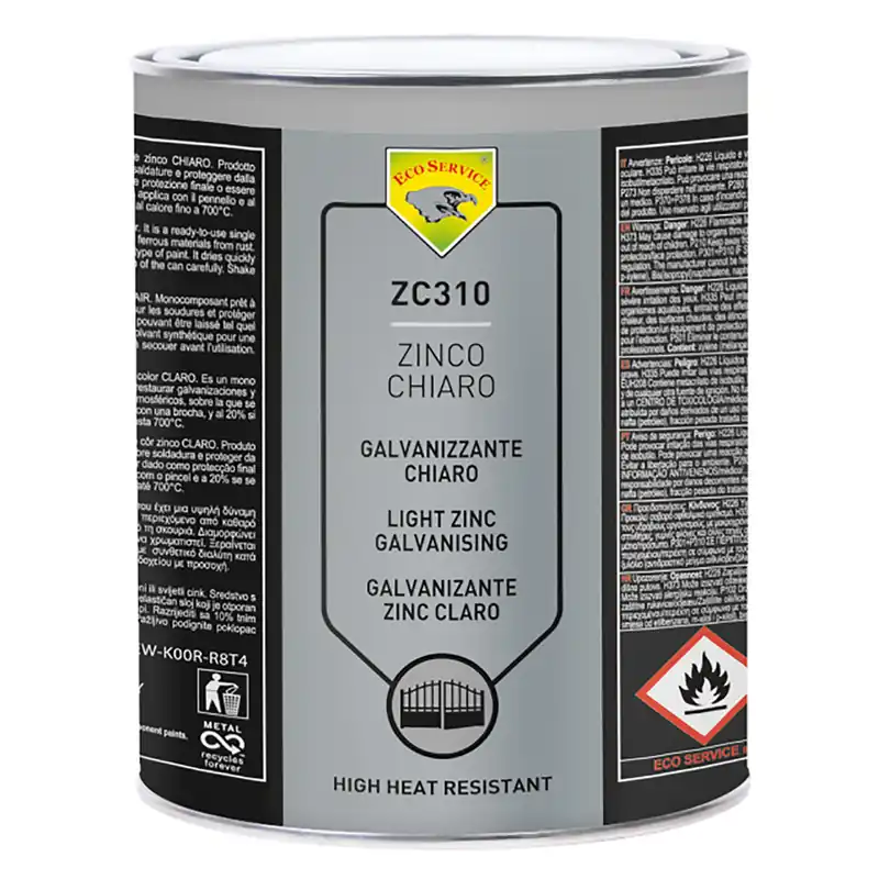 ANTIRUGGINE PROTETTIVA ZINCO CHIARO ml. 400 - spray Q.TA 12 Flitsaanbieding